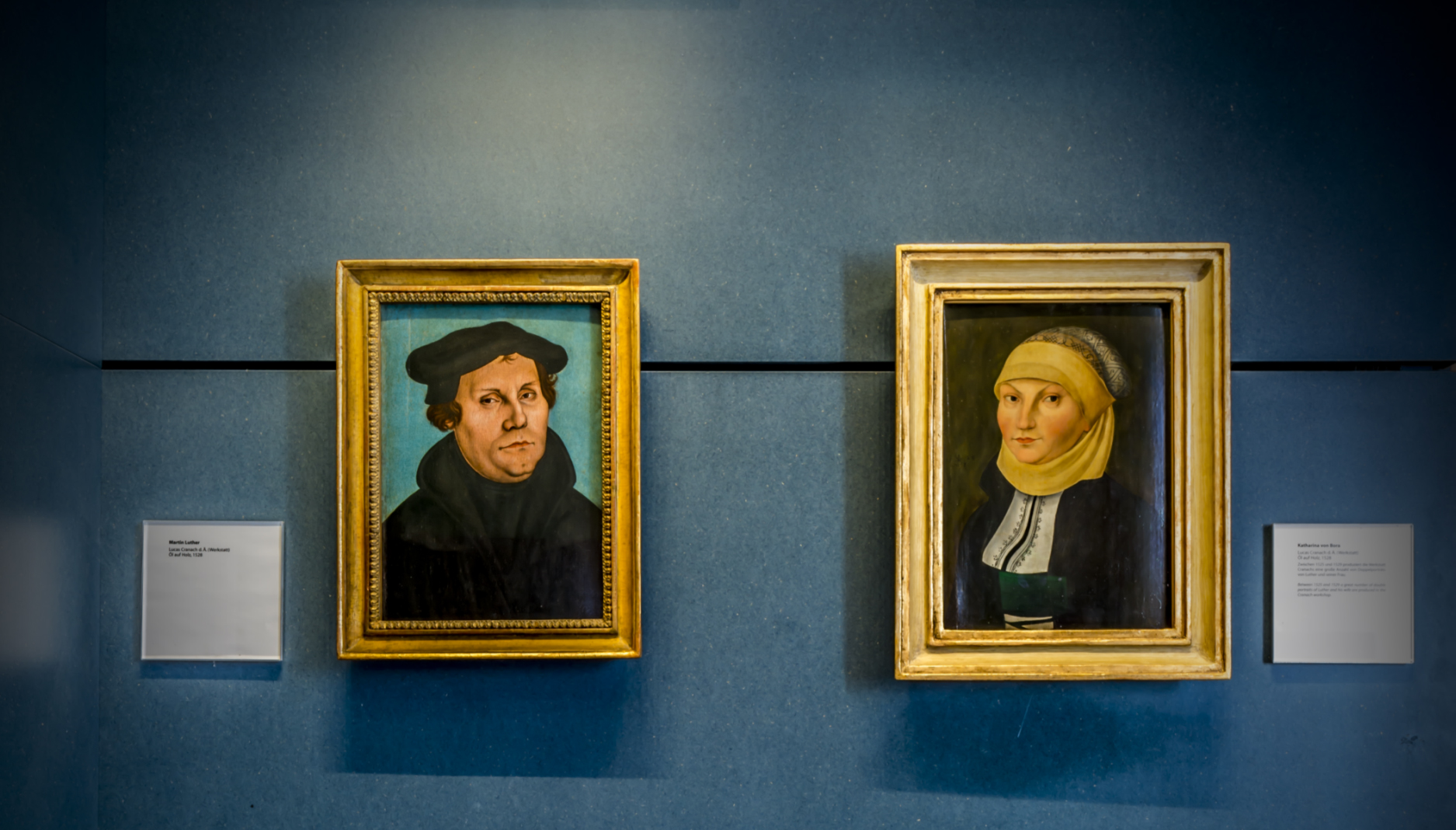 Luther mit Katharina von Bora